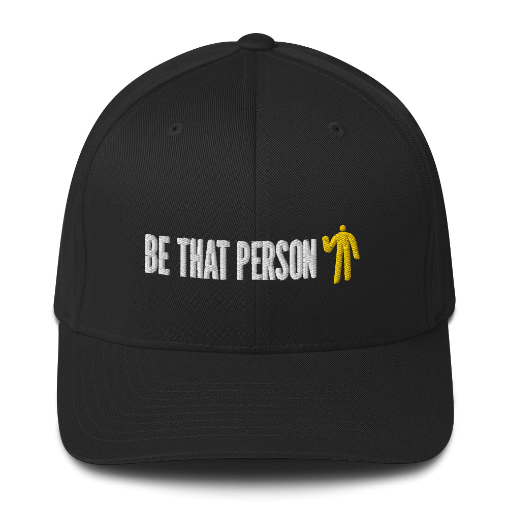 Structured Twill Cap - Yellow Logo