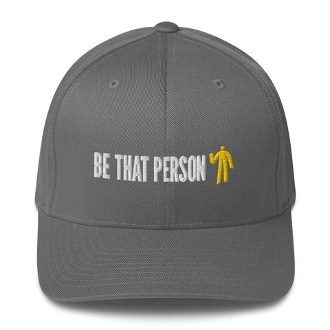 Structured Twill Cap - Yellow Logo