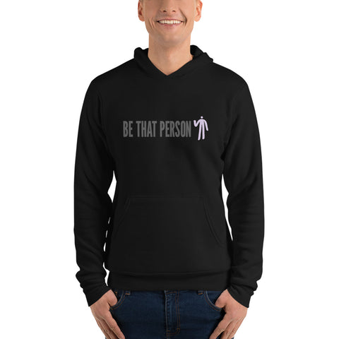 Unisex hoodie - Purple Logo