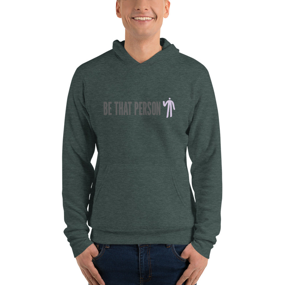 Unisex hoodie - Purple Logo