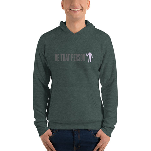 Unisex hoodie - Purple Logo