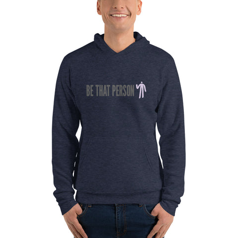 Unisex hoodie - Purple Logo