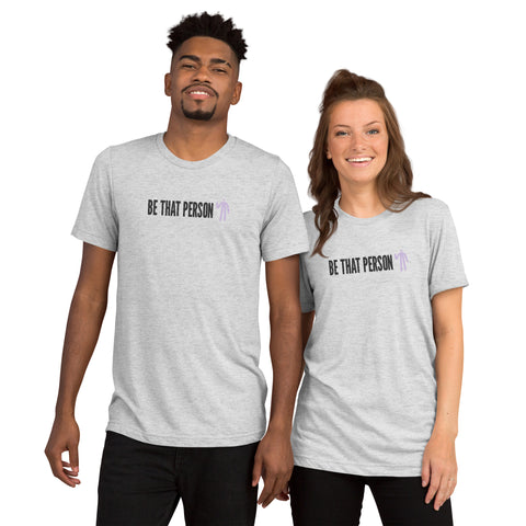 Short sleeve t-shirt - Purple Logo