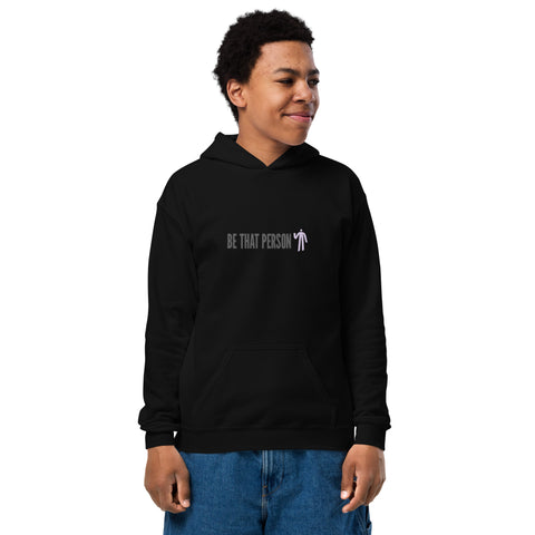 Youth Hoodie - Purple Logo