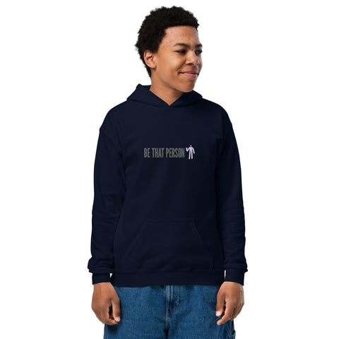 Youth Hoodie - Purple Logo