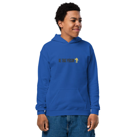 Youth Hoodie - Yellow Logo