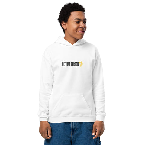 Youth Hoodie - Yellow Logo