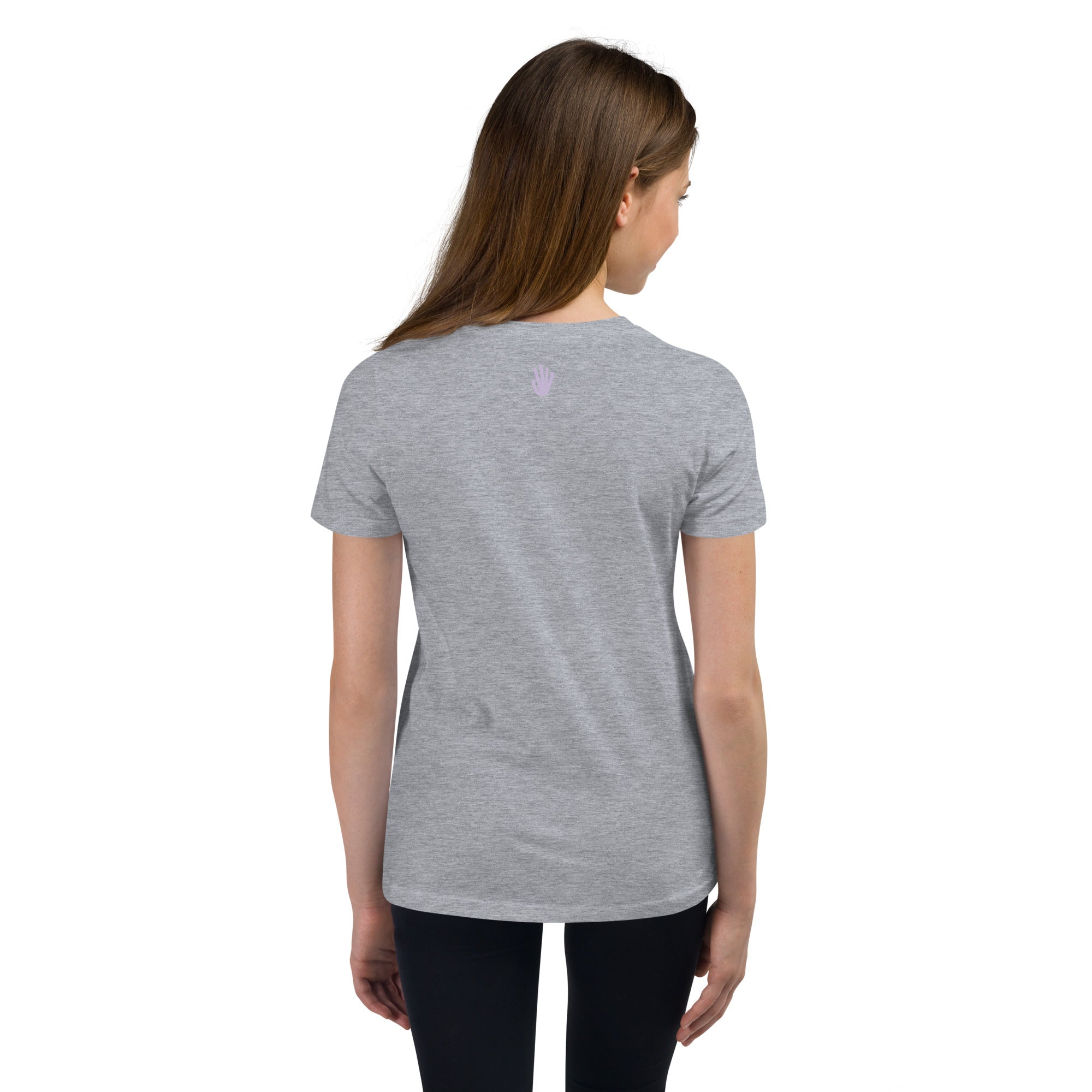 Youth Short Sleeve T-Shirt - Purple Logo