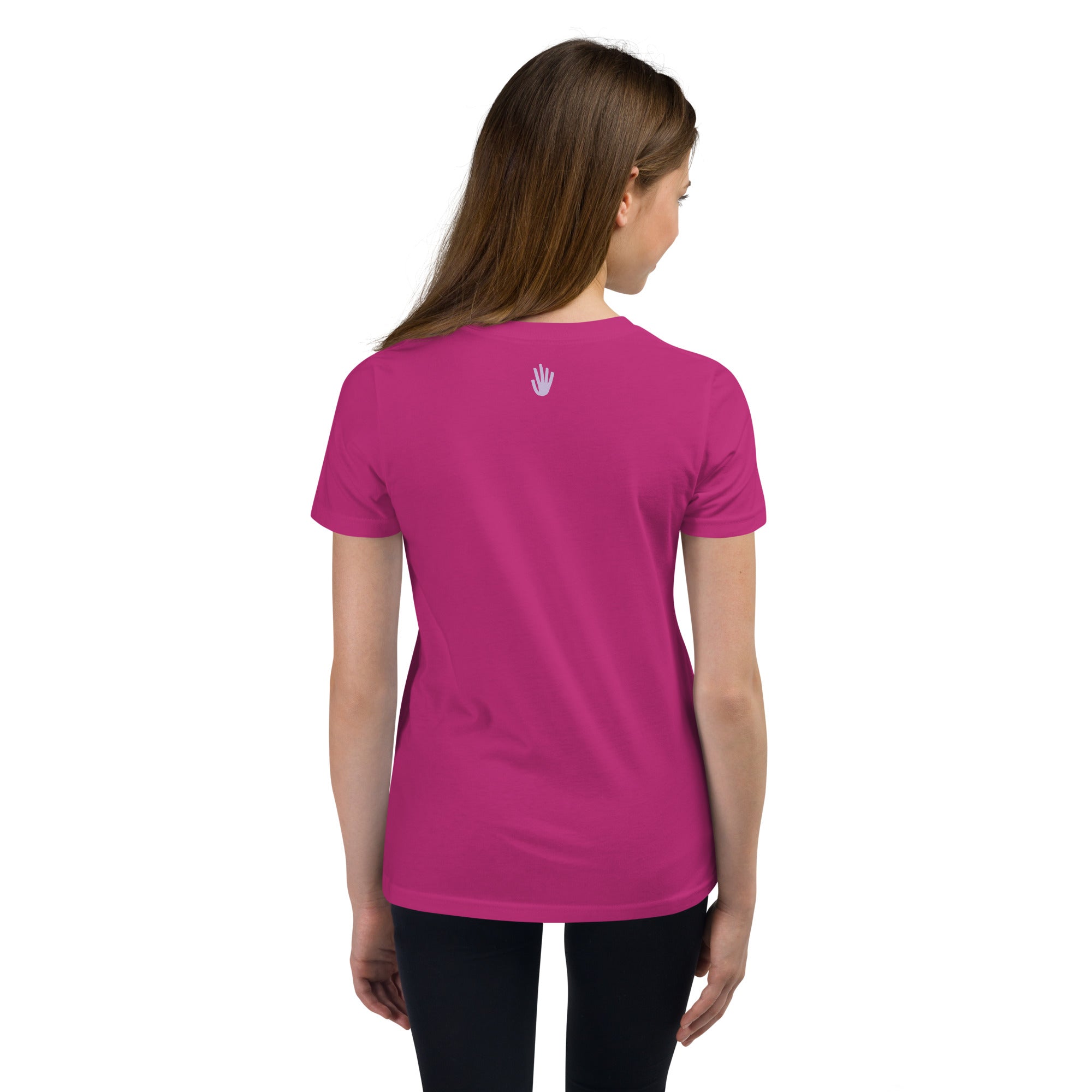 Youth Short Sleeve T-Shirt - Purple Logo