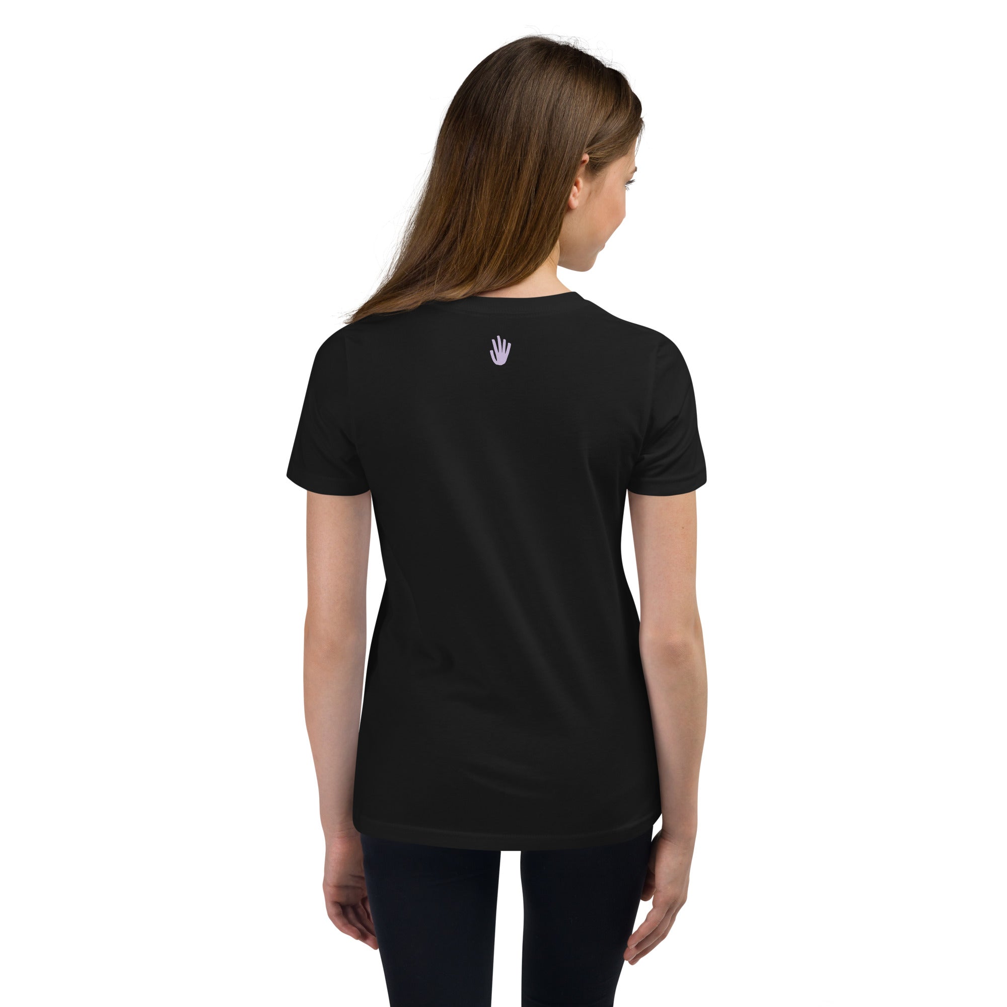 Youth Short Sleeve T-Shirt - Purple Logo