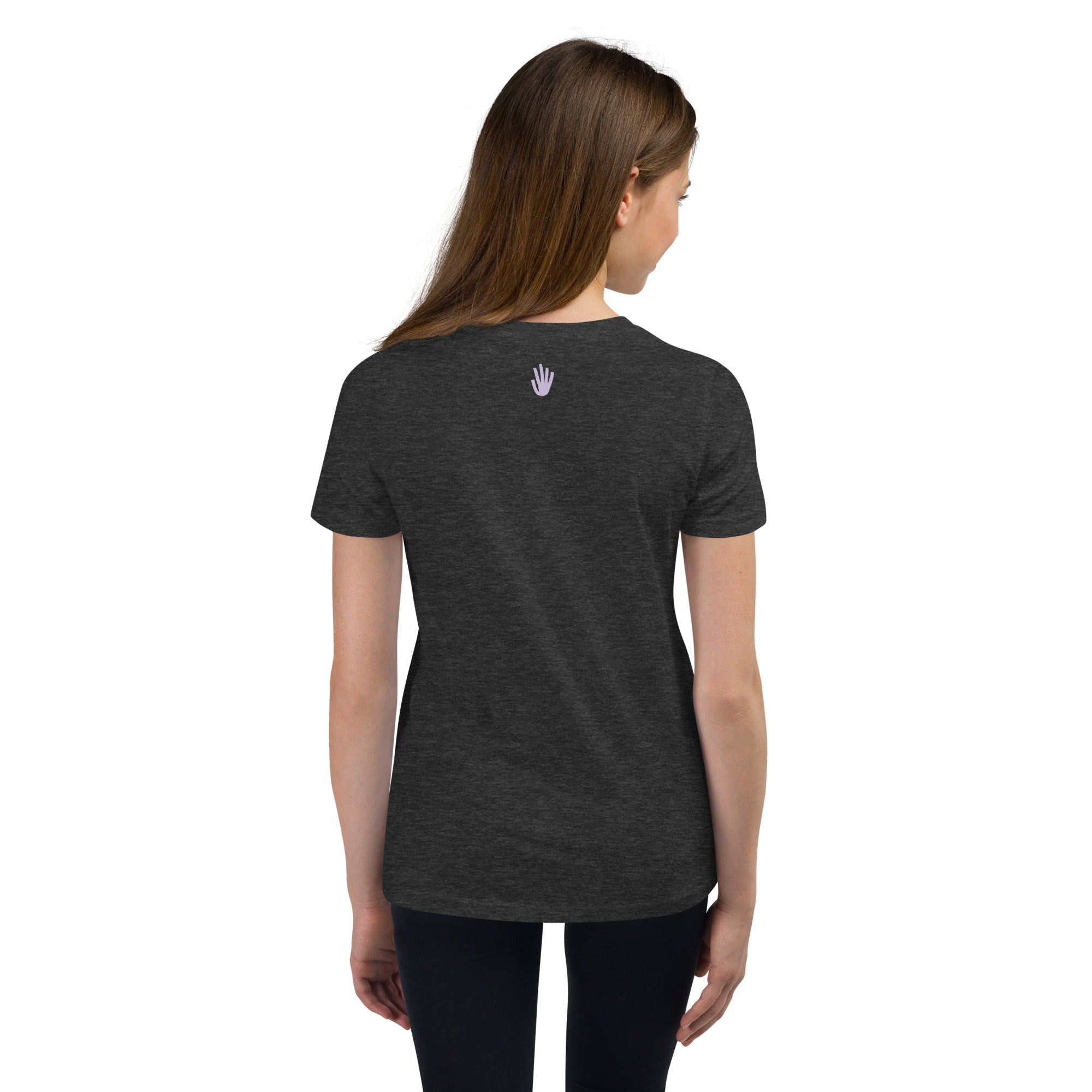 Youth Short Sleeve T-Shirt - Purple Logo