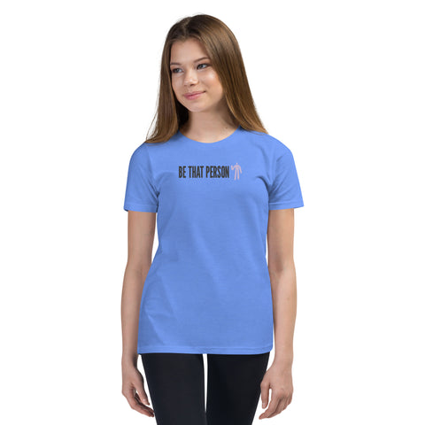 Youth Short Sleeve T-Shirt - Purple Logo