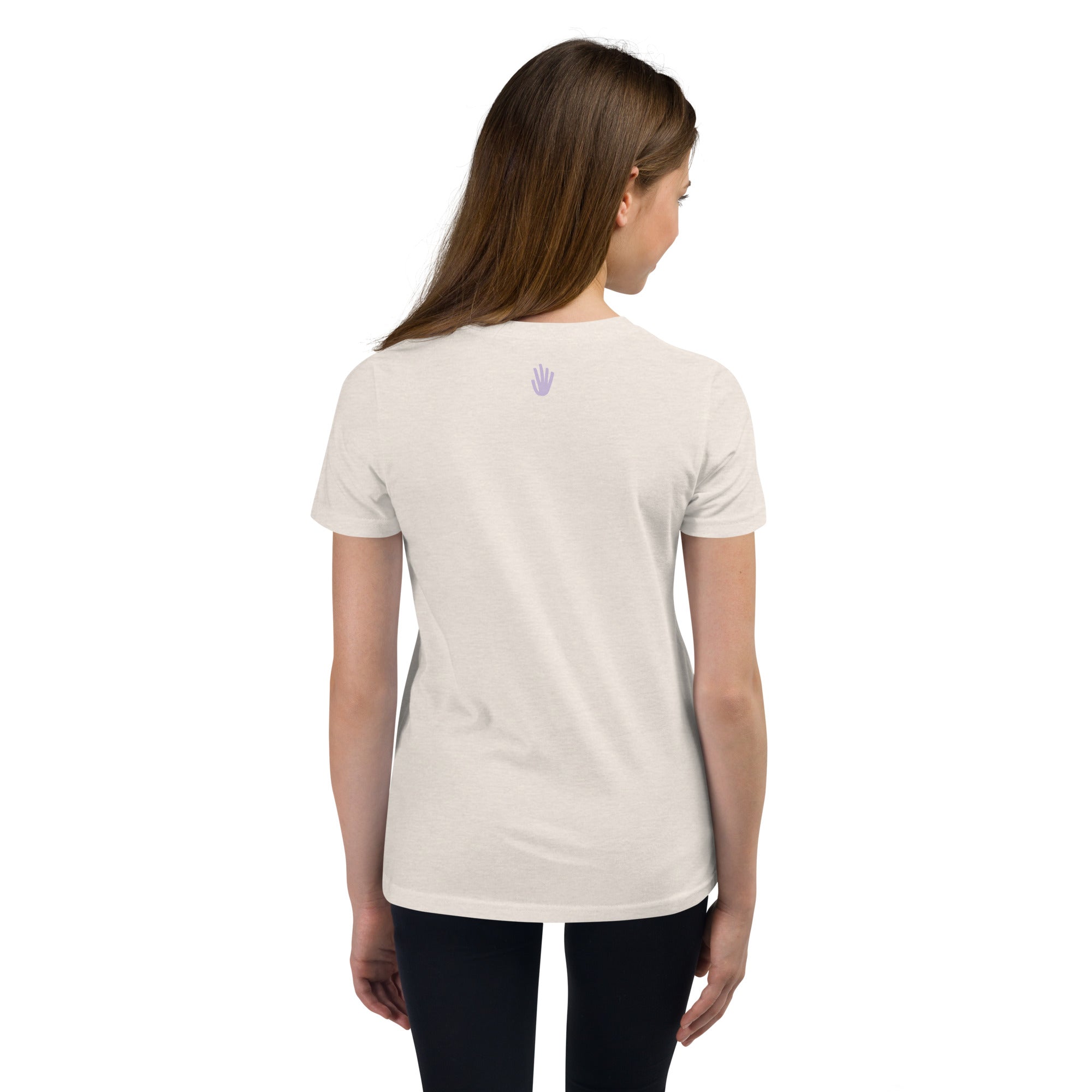 Youth Short Sleeve T-Shirt - Purple Logo