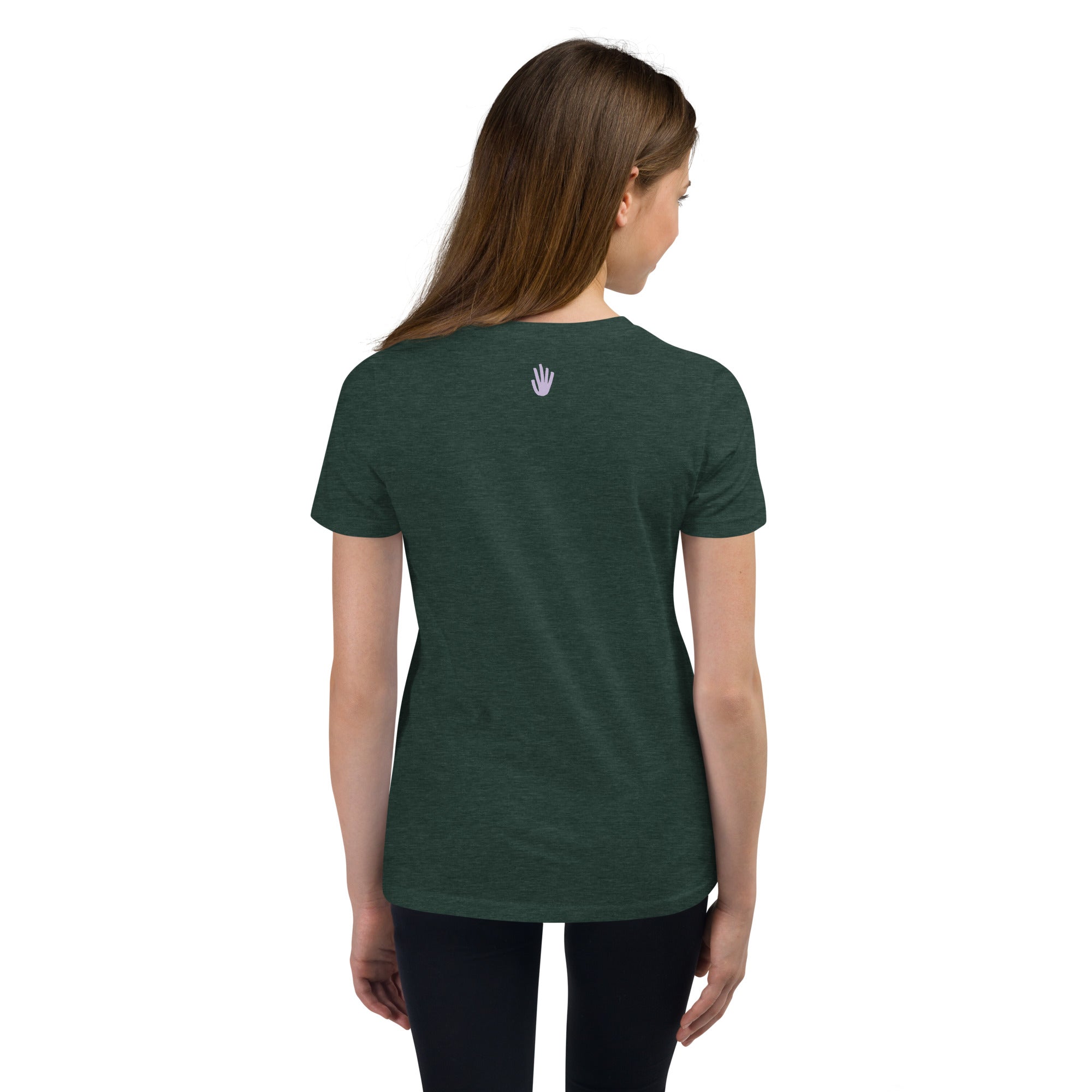 Youth Short Sleeve T-Shirt - Purple Logo