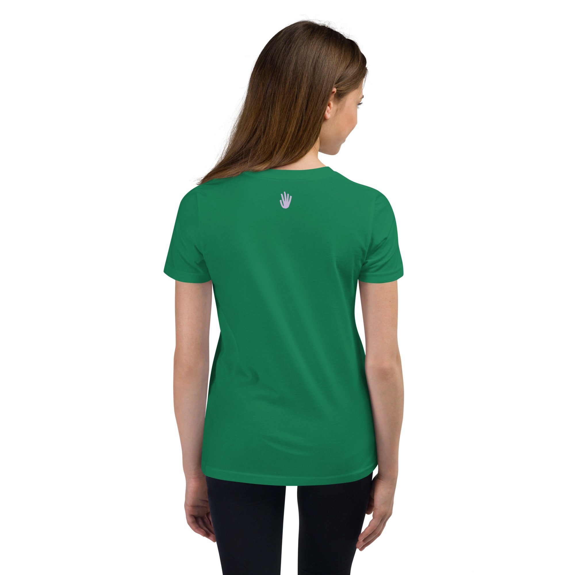 Youth Short Sleeve T-Shirt - Purple Logo