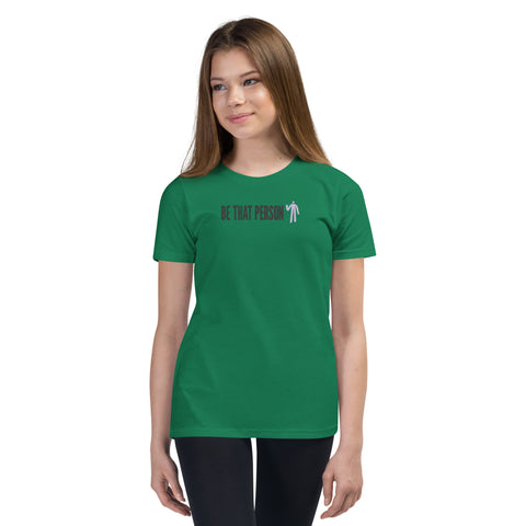 Youth Short Sleeve T-Shirt - Purple Logo