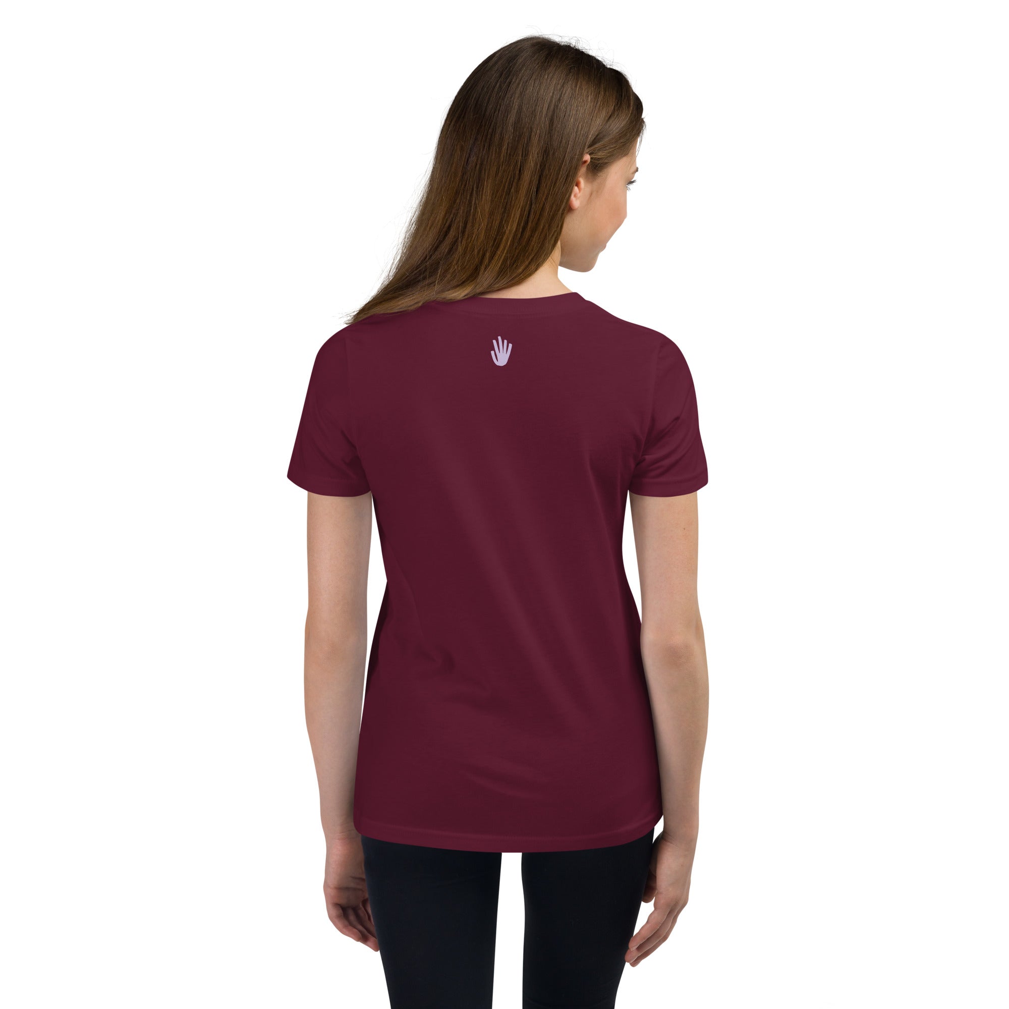 Youth Short Sleeve T-Shirt - Purple Logo