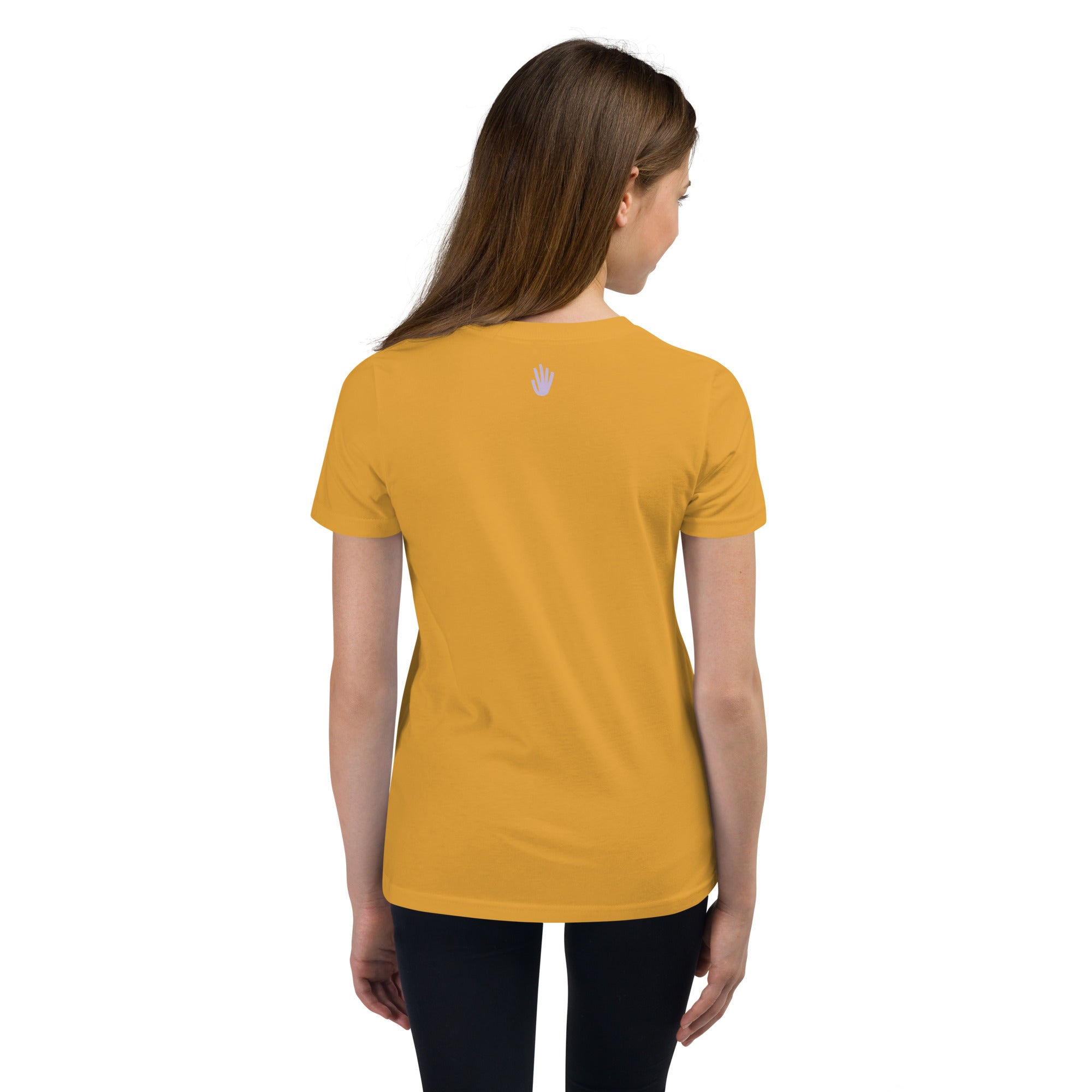 Youth Short Sleeve T-Shirt - Purple Logo