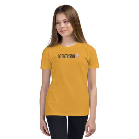 Youth Short Sleeve T-Shirt - Purple Logo