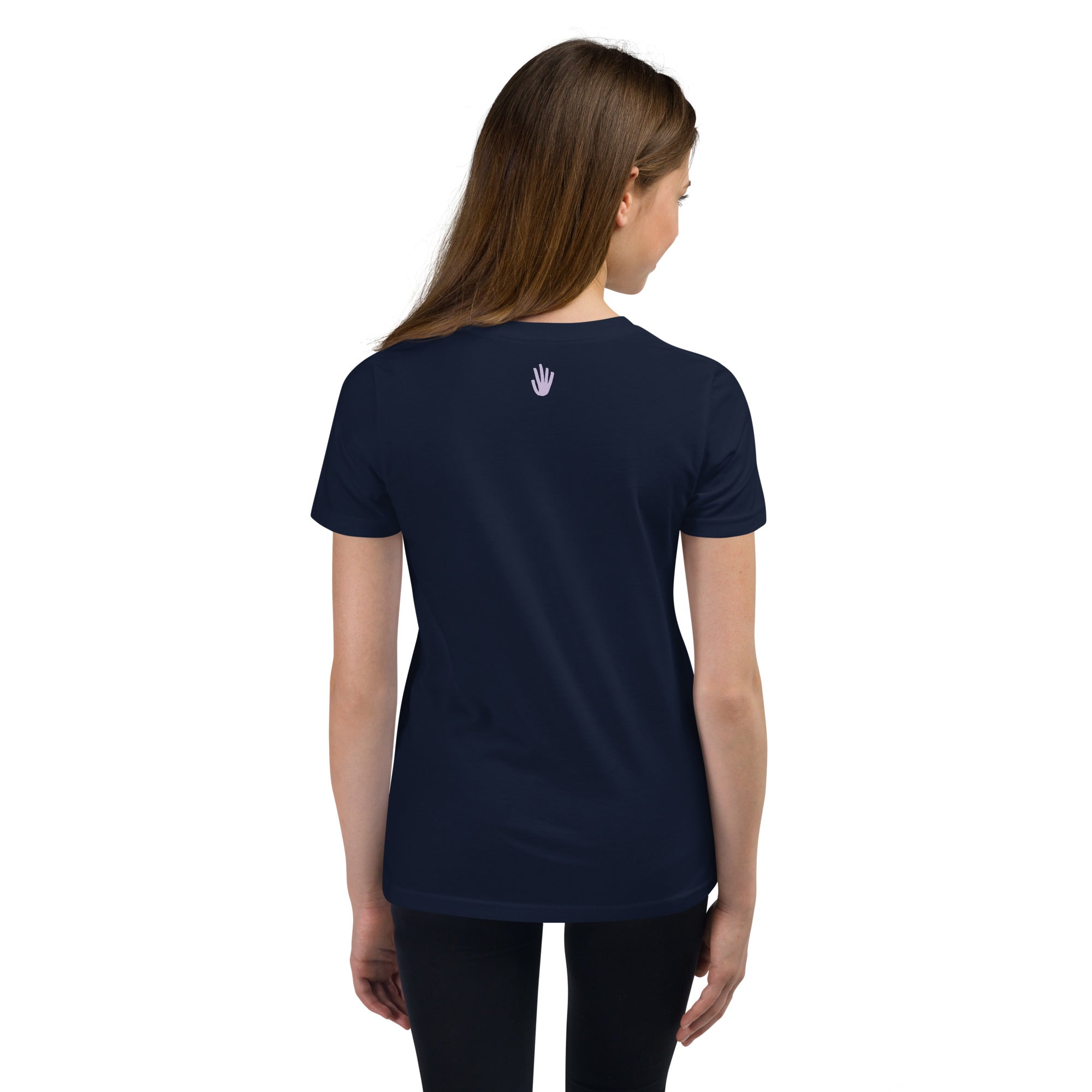 Youth Short Sleeve T-Shirt - Purple Logo