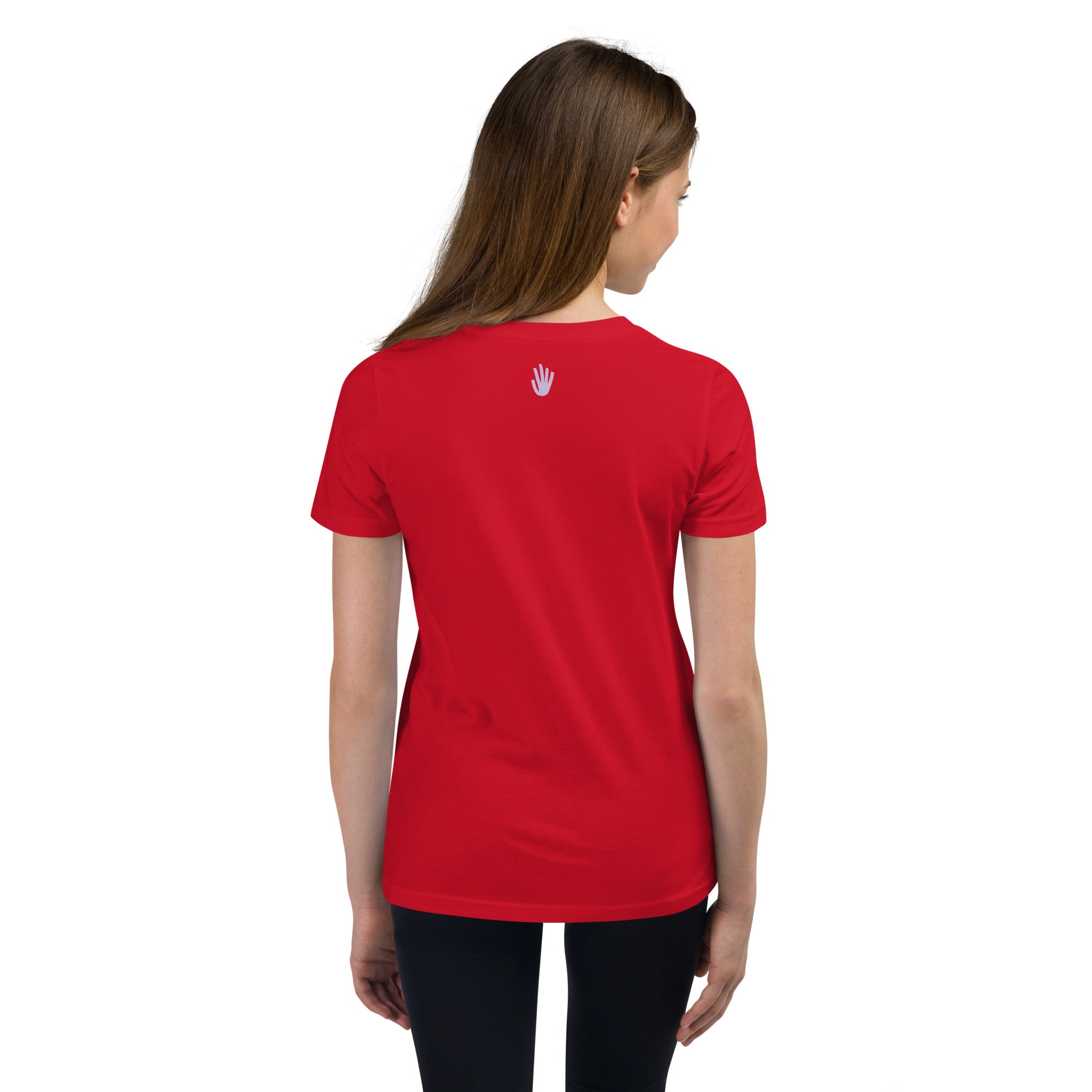 Youth Short Sleeve T-Shirt - Purple Logo