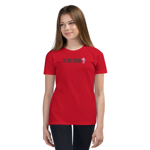 Youth Short Sleeve T-Shirt - Purple Logo