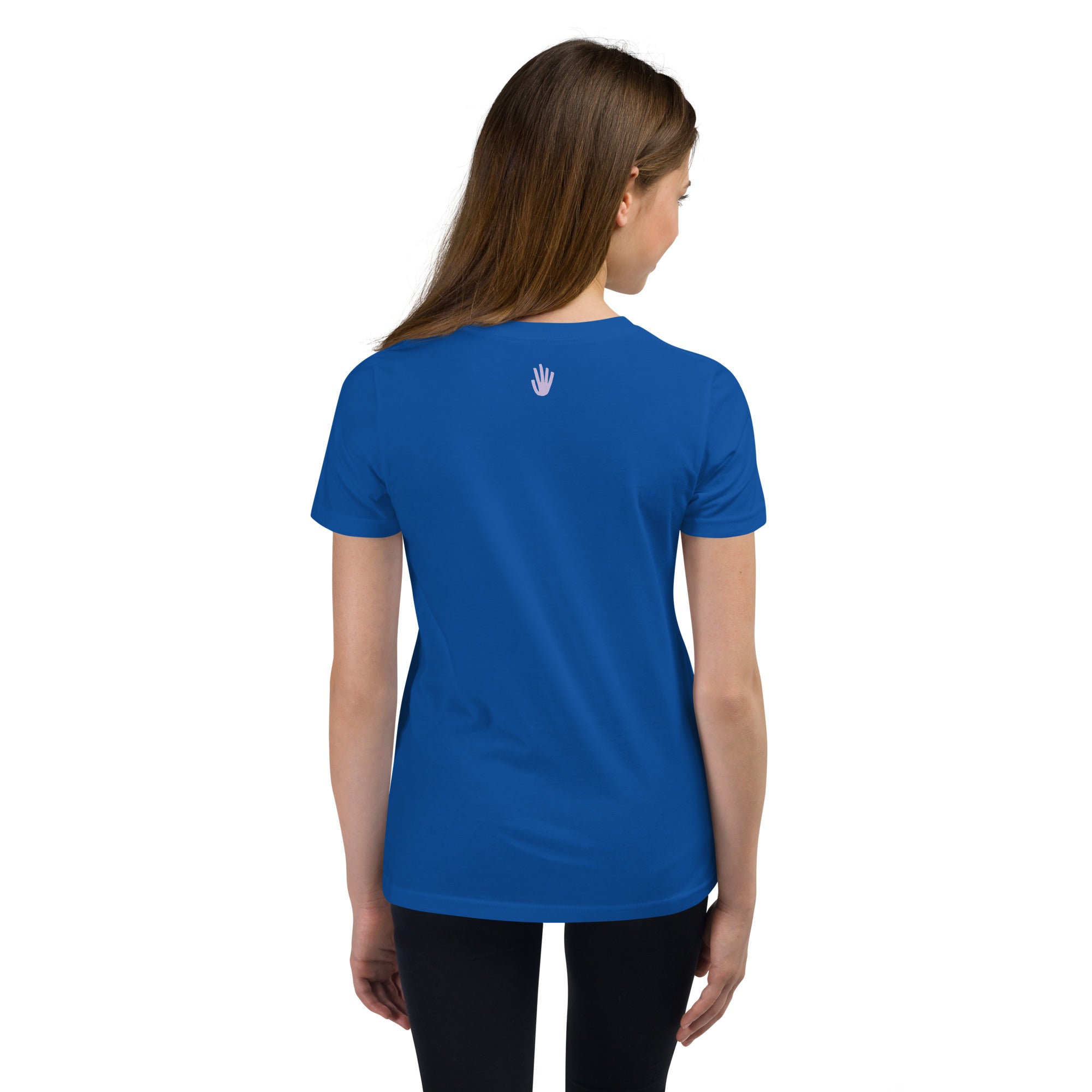 Youth Short Sleeve T-Shirt - Purple Logo