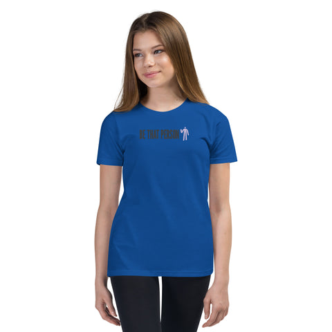 Youth Short Sleeve T-Shirt - Purple Logo