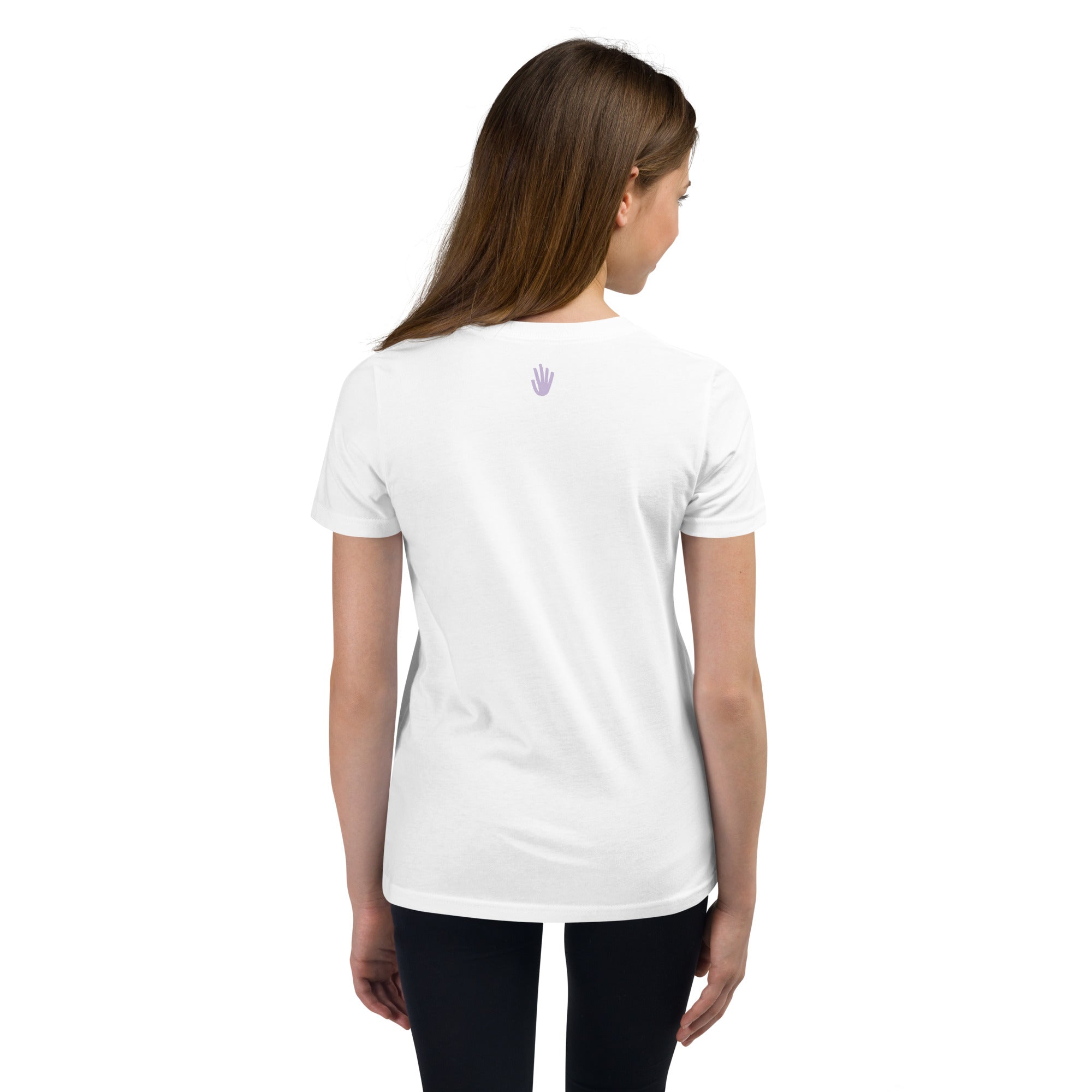 Youth Short Sleeve T-Shirt - Purple Logo